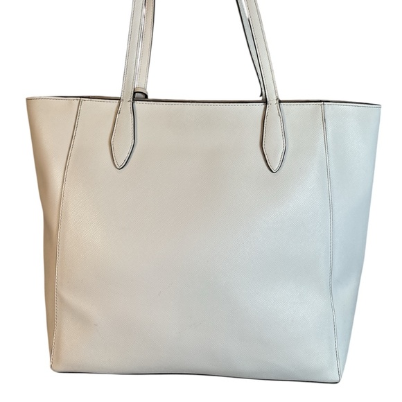 Kate Spade NY Dana Saffiano Cream Tote EUC - Picture 4 of 16
